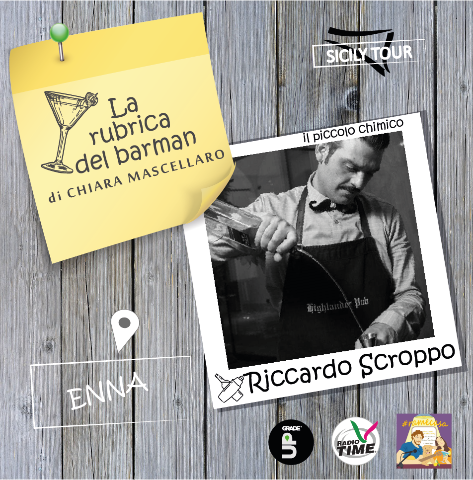 🍸La Rubrica del Barman🍸 in giro per la Sicilia ➡️ Enna con Riccardo Scroppo